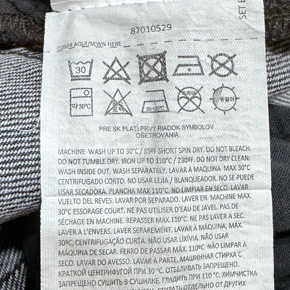 Mango Dark Gray High Rise Mom Fit Jeans Size 2 - Picture 9 of 10